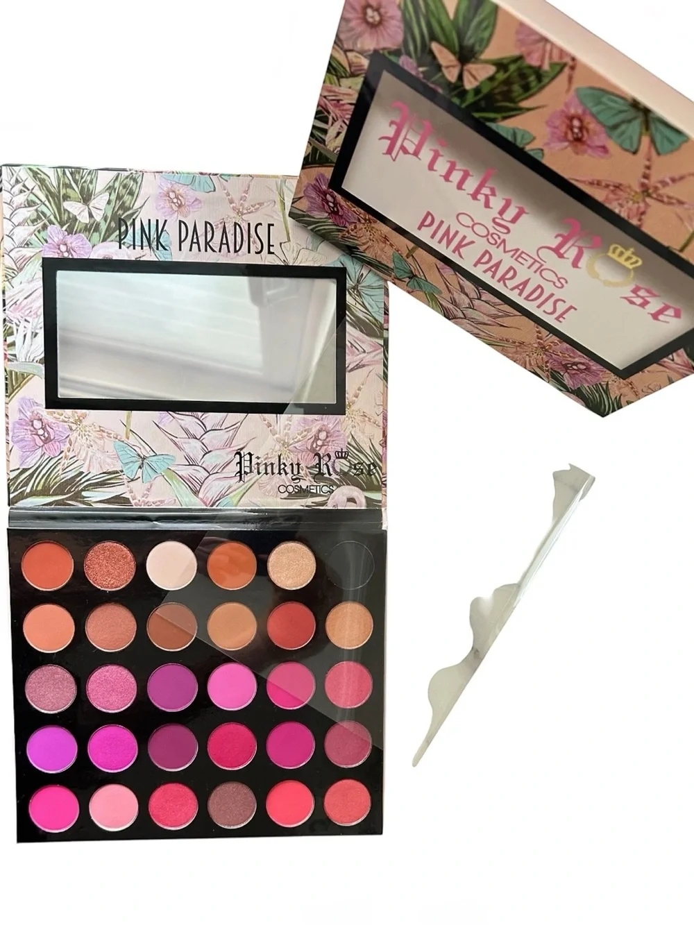 Pinky Rose Pink Paradise Eyeshadow Cosmetics Palette